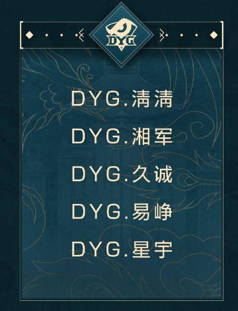 xc sports：
世冠首发阵容出炉 官方宣传语内定冠军 DYG粉丝看到很开心(图7)